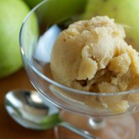 Baked Apple Sorbet