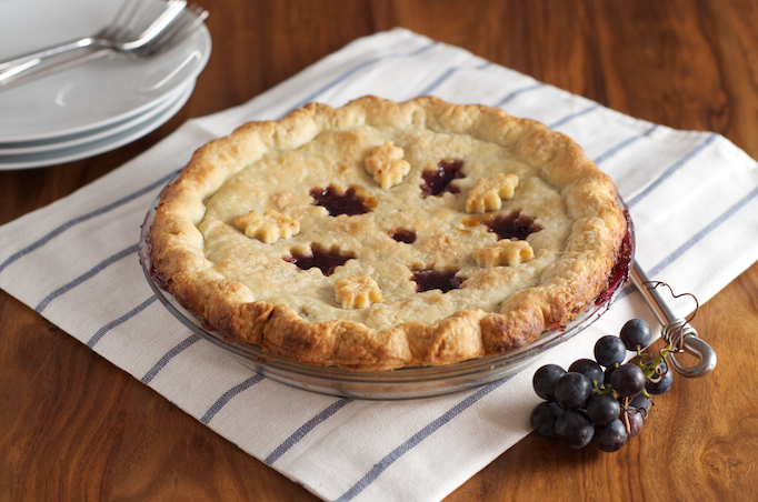 Concord Grape Pie 