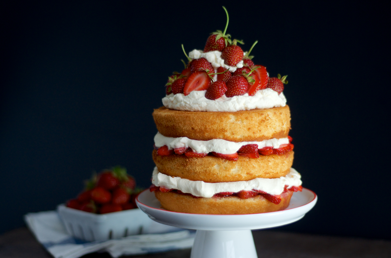 Sky-High Strawberry Shortcake