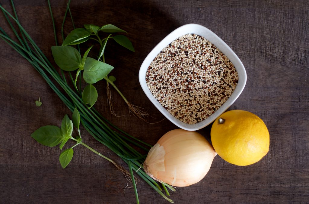 Quinoa Pilaf with Herbs and Lemon