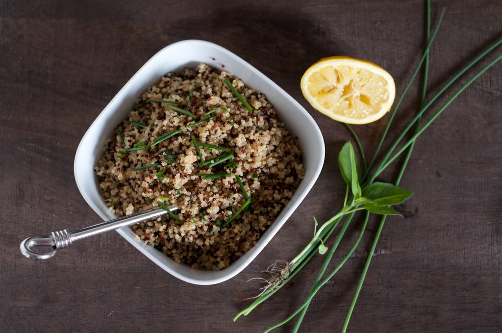 Quinoa Pilaf with Herbs and Lemon