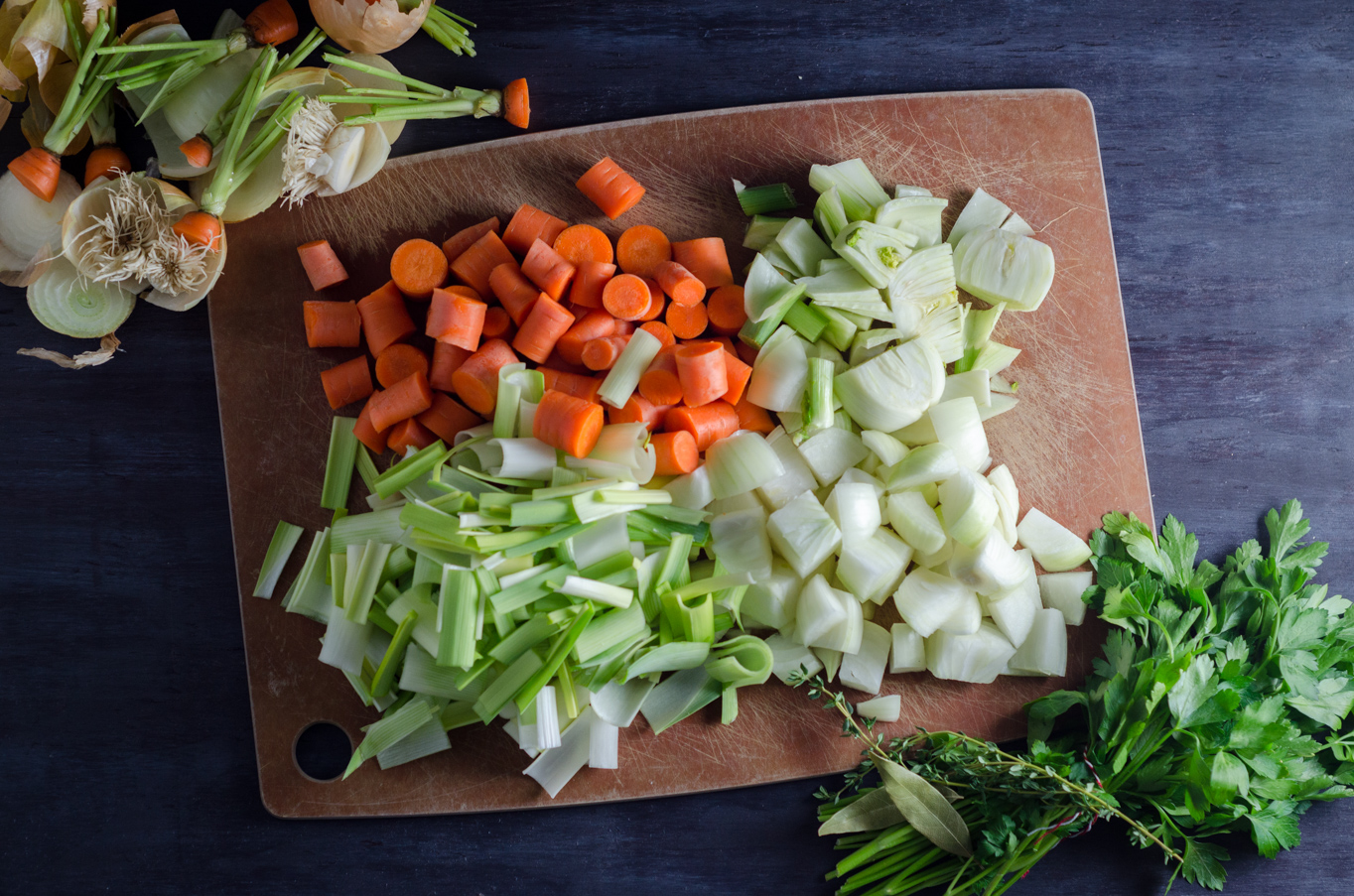 Homemade Vegetable Stock