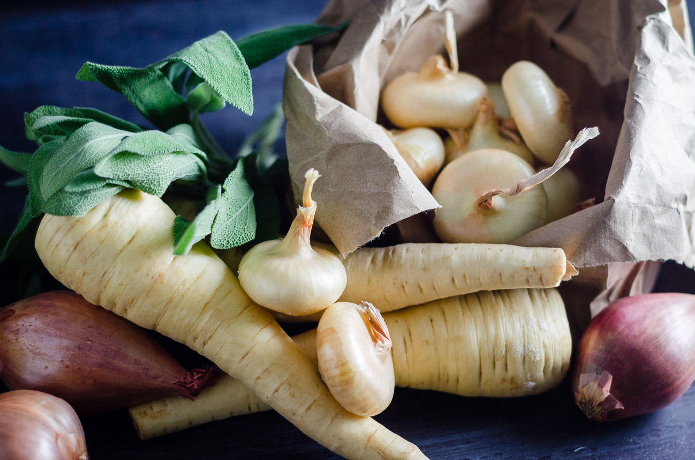 Parsnips, Onions, and Sage