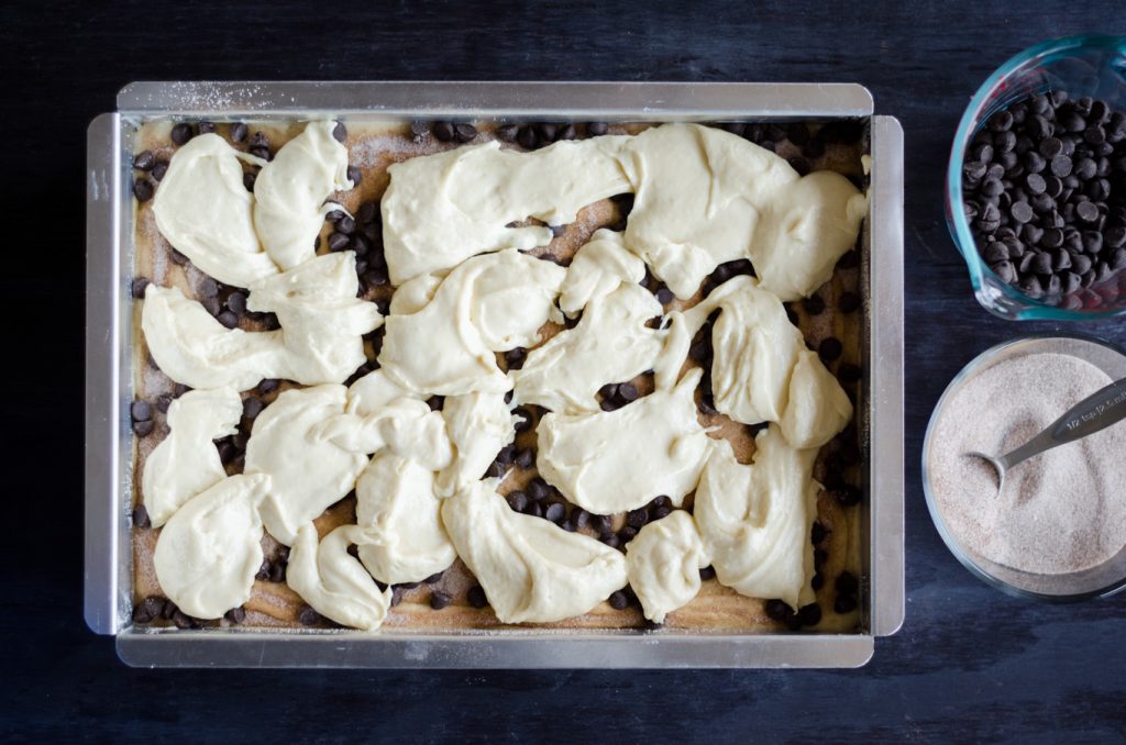 Smitten’s Chocolate Chip Sour Cream Coffee Cake